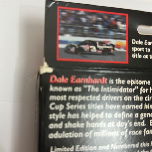 Limited Edition The Intimidator Dale Earnhardt Sr #3 playing cards Numbered LE - Picture 10 of 11